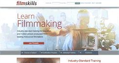 Desktop Screenshot of filmskills.com